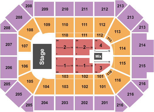 Seating Chart For Trans Siberian Orchestra